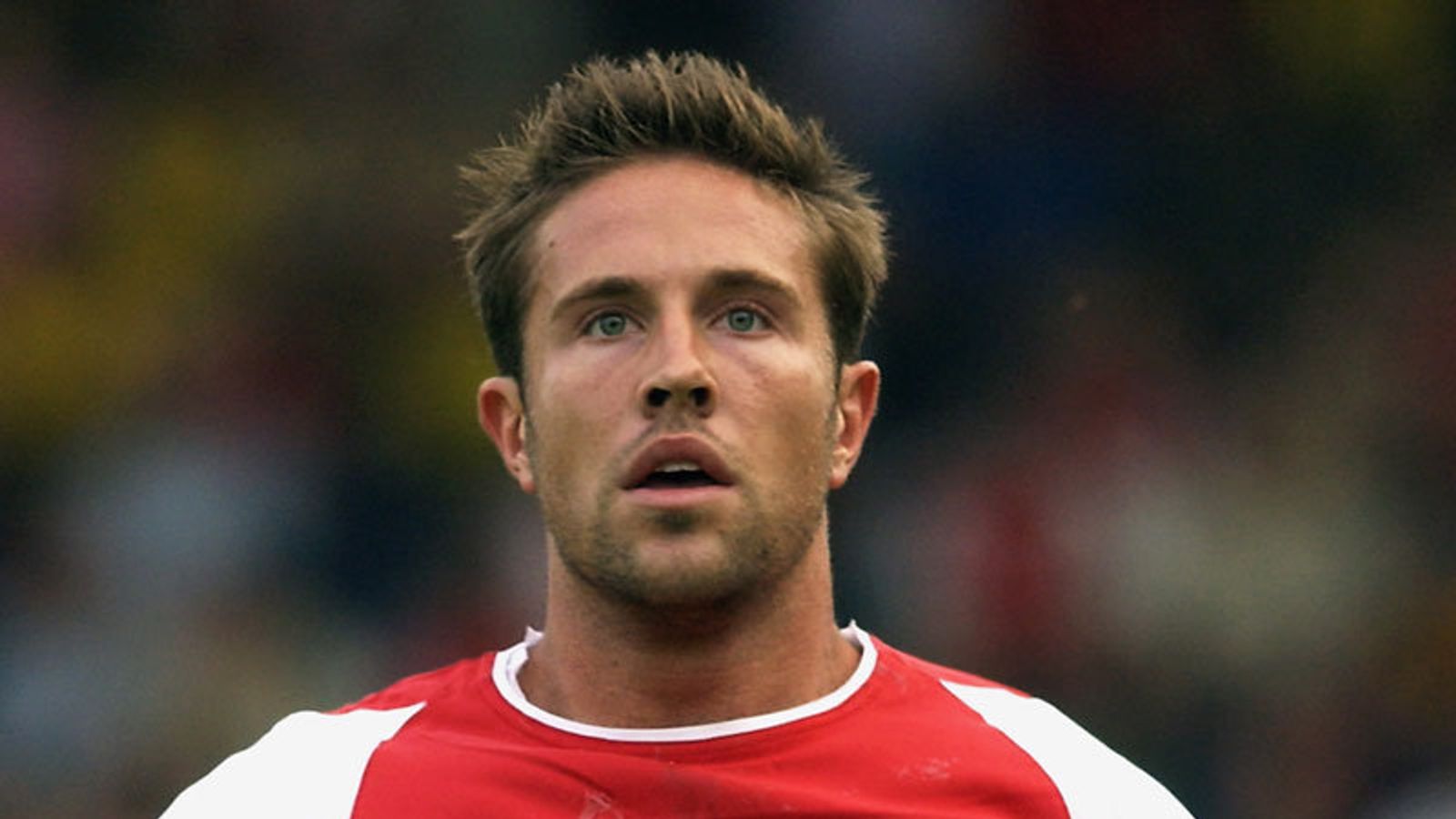 Picture of Matthew Upson playing for Arsenal.